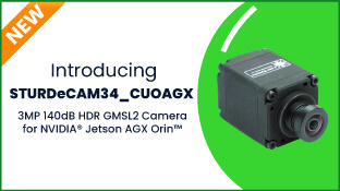 3MP AR0341AT 140dB HDR Camera 3MP AR0341AT 140dB HDR Camera